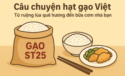 Câu chuyện hạt gạo Việt