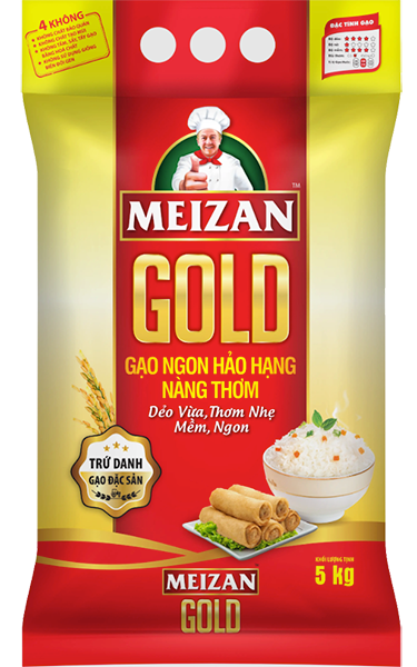 Gạo Nàng Thơm Hảo Hạng Meizan Gold