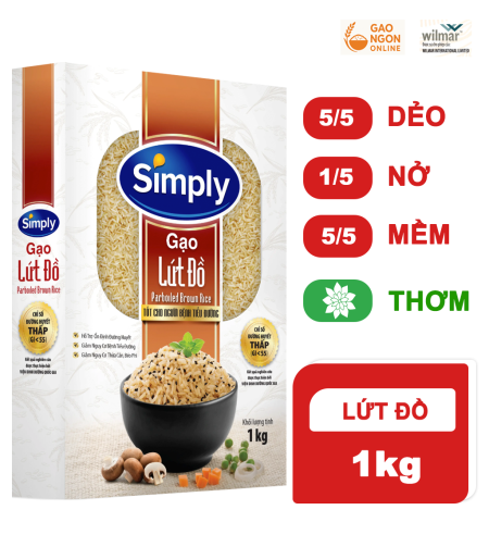 Gạo Lứt Đồ Simply