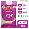 Gạo Dẻo Thơm Đặc Sản Neptune ST24 Bịch 5kg